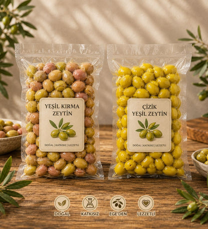 EGE SEPETİ  9 Çeşit 4.5 Kilogram Zeytin Paketi