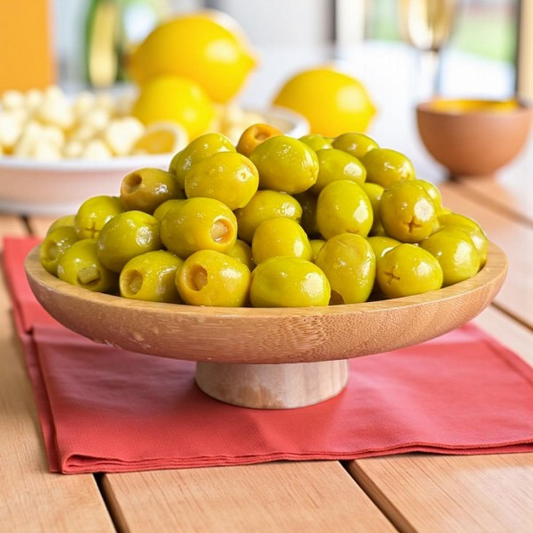 EGE SEPETİ  Limonlu Dolgulu Zeytin (10kg) (201-230 Kalibre)